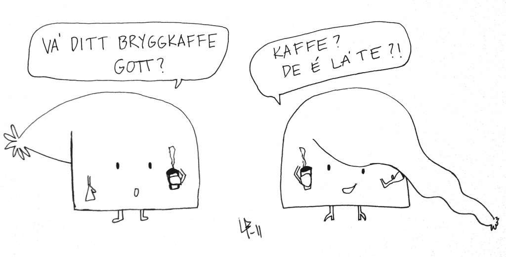 Bini Barribo - Göteborgsskämt - Latte