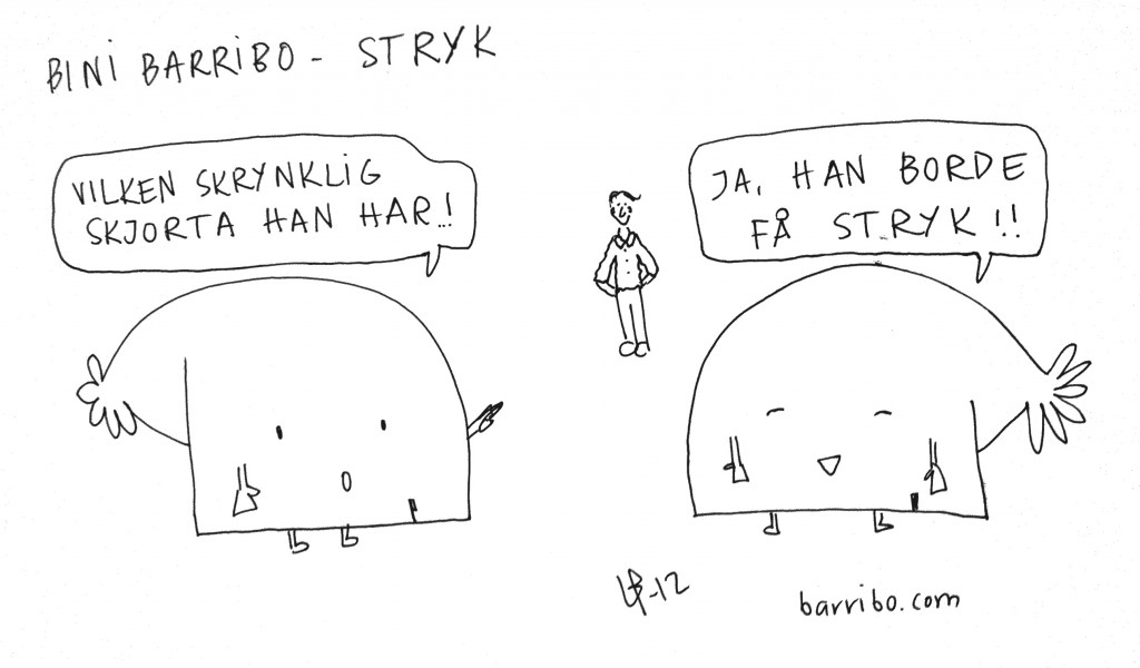 Bini Barribo - Göteborgsskämt - Stryk - Lina Barryd