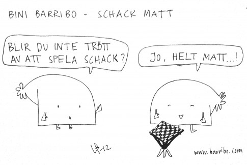 Bini Barribo - Schack matt - Göteborgsvits