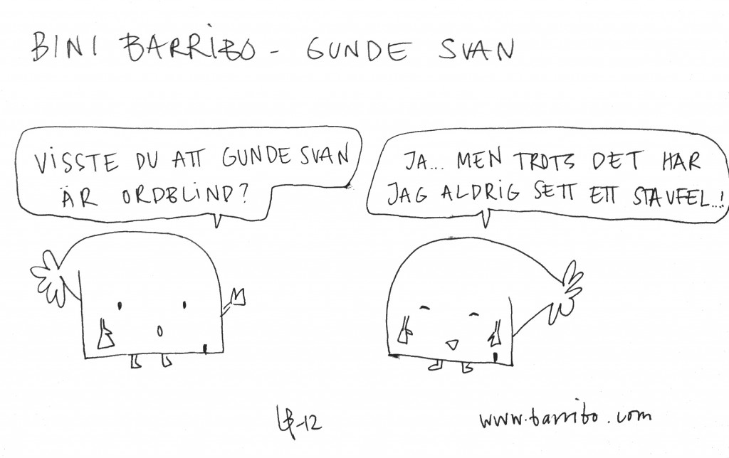 Binibarribo - Gunde Svan - Göteborgsskämt