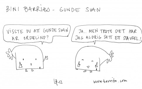 Binibarribo - Gunde Svan - Göteborgsskämt 