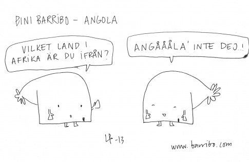 Bini Barribo - Angola - Göteborgsvits 