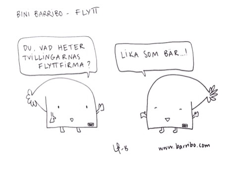 Bini Barribo - Flytt - Lina Barryd - Göteborgsvits