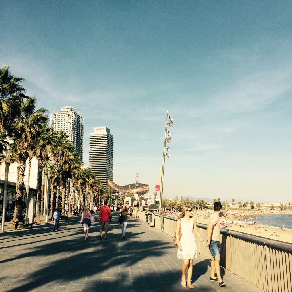 Strandpromenad Barcelona Barribo IMG_1052