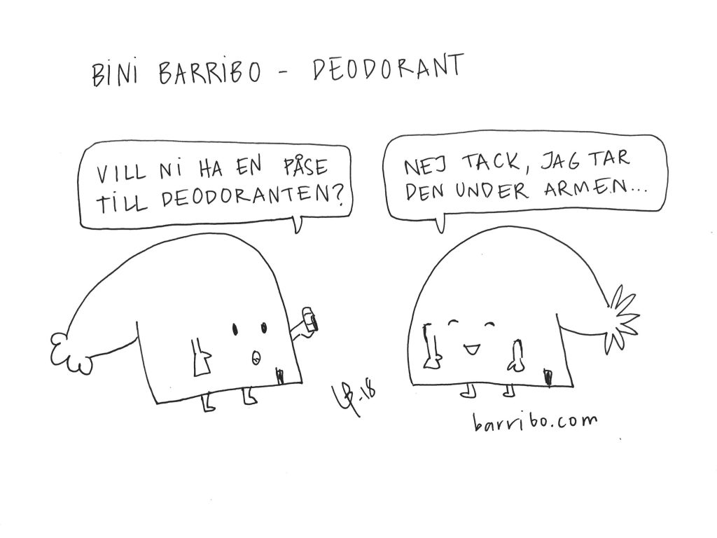 Goteborgsvits - deodorant Bini Barribo