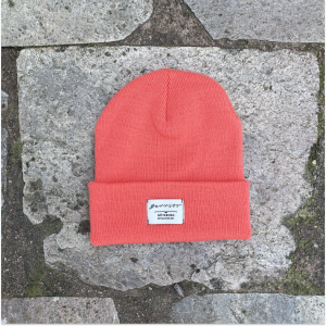 Barribo beanie coral red